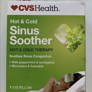 CVS Health Sinus Soother Eye Pillow- Peppermint & Eucalyptus. Open Box, Unused